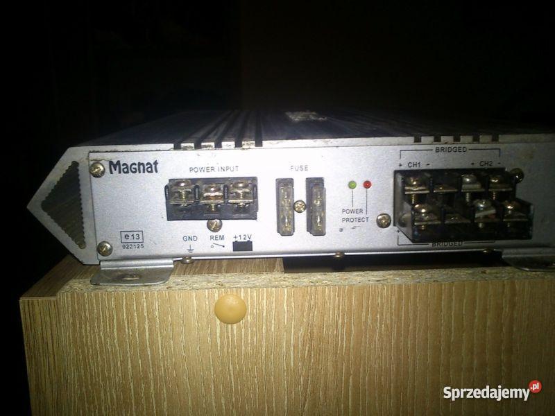 Wzmacniacz Magnat The Rock 4 kanały 600w wielkopolskie Poznań