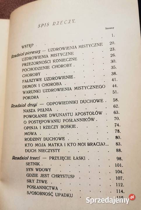 Sedir Uzdrowienia Chrystusa śląskie Lędziny sprzedam