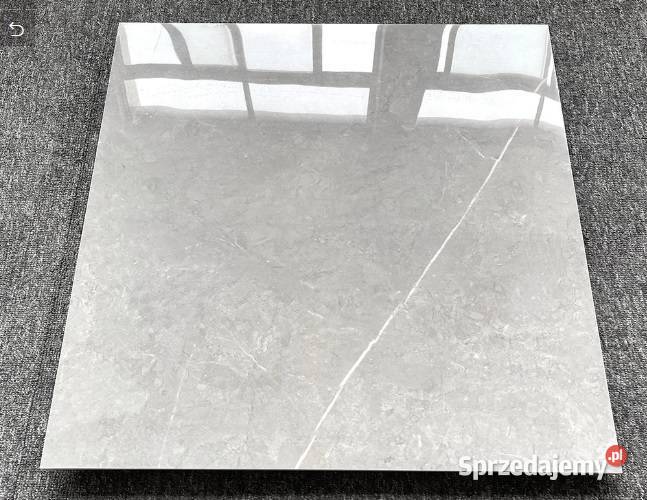 Gres wielkoformatowy 120x120 SZARY MARMUR GATII Podłogi i schody łódzkie
