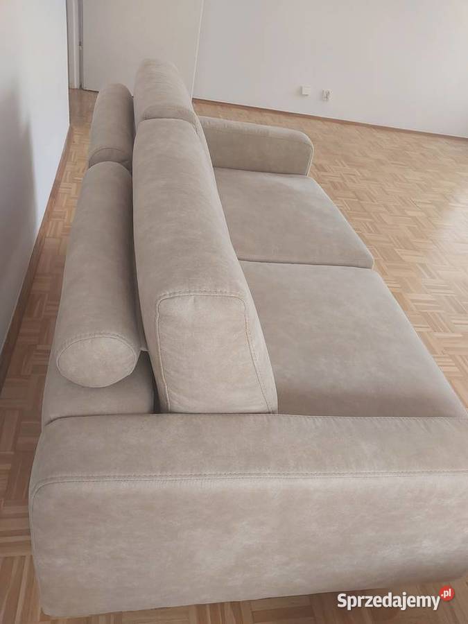 2 sofy tapicerka irchopodobna plamoodporna mazowieckie Warszawa sprzedam