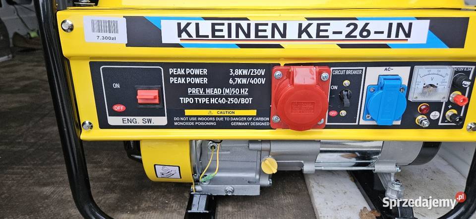 Generator prądu KE26IN Pigża