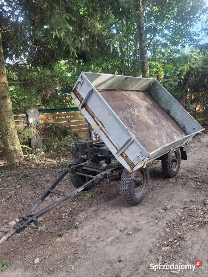 Przyczepka do minitraktorka wywrotka Krosno Odrzańskie