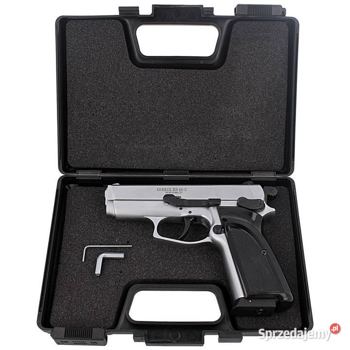 Pistolet wiatrówka EKOL Voltran ES 66C White 45 Warszawa