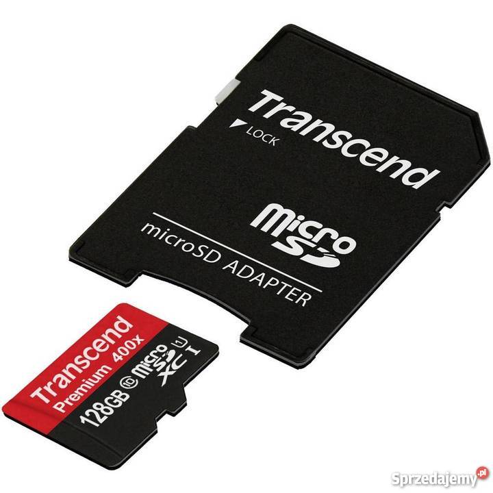 Karta pamięci microSDXC Transcend 128GB podkarpackie Krosno