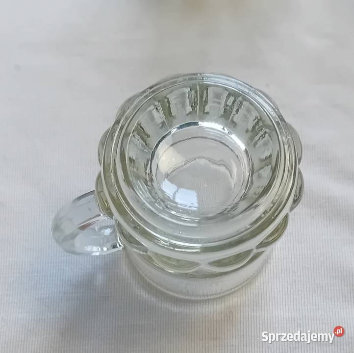 Kieliszki z uszkiem do sznapsa Vintage wielkopolskie Koźminek