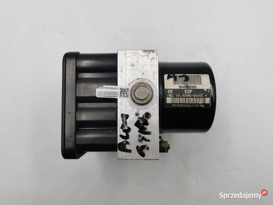 Pompa ABS ESP Peugeot 206 CC 9649026980 osobowe mazowieckie