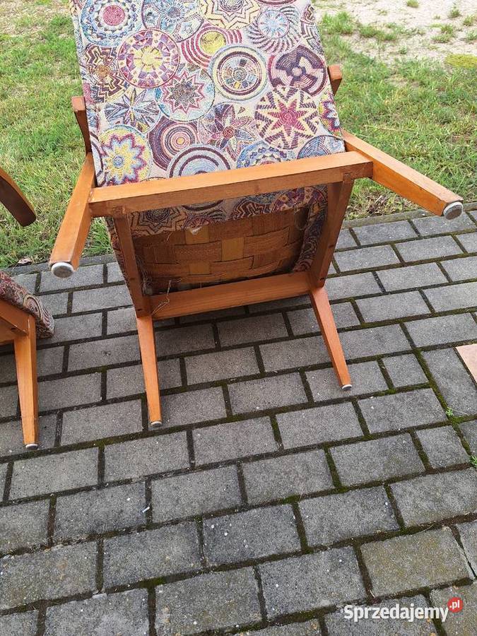 Fotele vintage z PRL 2 mazowieckie Sochocin