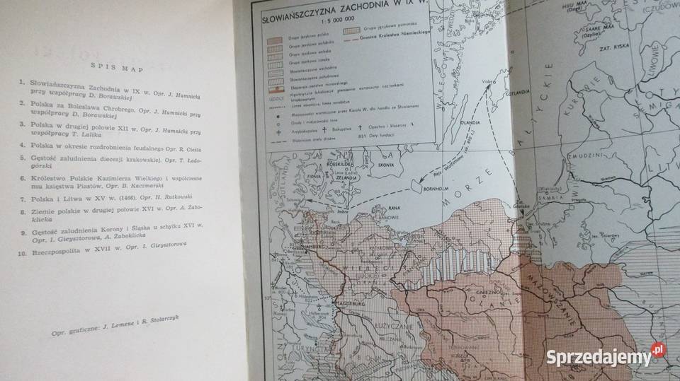 Histora Polski tI do 1764 Łowmiański mapy