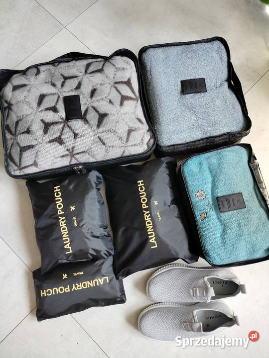 Duże organizery podróżne 6 sztuk pokrowce do śląskie Jastrzębie-Zdrój