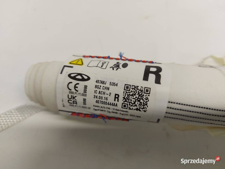 Chery Omoda 5 2024r airbag kurtyna powietrzna dolnośląskie