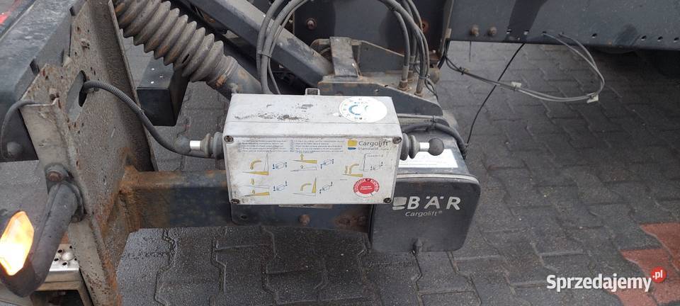 Sprzedam windę załadowcza do ciezarowki man bar mazowieckie Zbuczyn