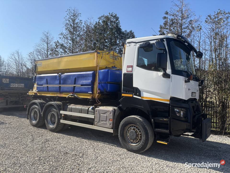 Renault K380 6x6 2016 Piaskarka solarka schmidt Ropczyce