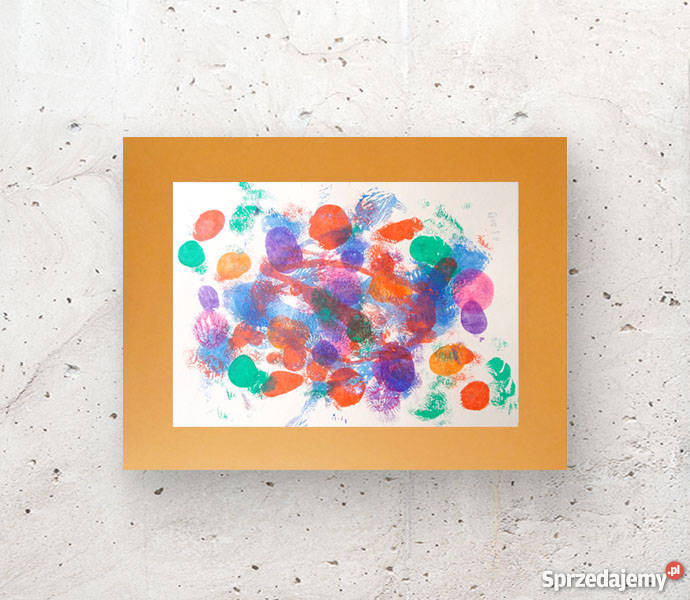 grafika na ścianę abstrakcja kolory nowoczesna opolskie Opole