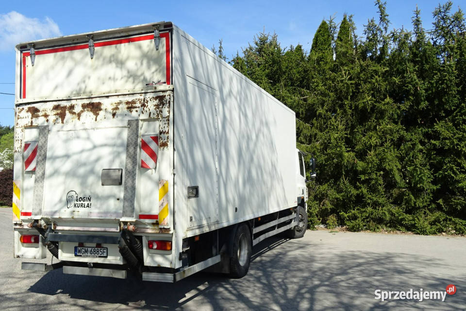 DAF CF 65220 EURO 5 KONTENER 18P ŁAD 10 TON wspomaganie kierownicy mazowieckie Góra Kalwaria