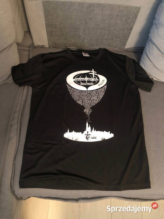 Adler unisex czarny Tshirt XL Światowe Dni świętokrzyskie Kielce