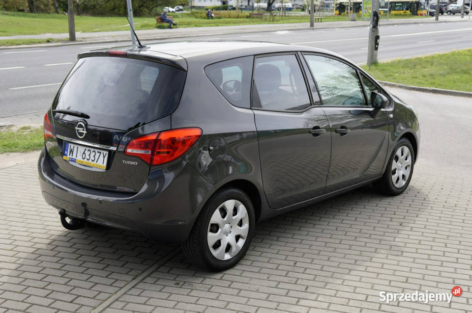 Opel Meriva pierwszy właściciel LPG fabryczne nieuszkodzony Warszawa