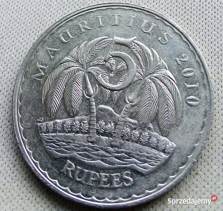 MAURITIUS5 RUPEES 2010 r sprzedam
