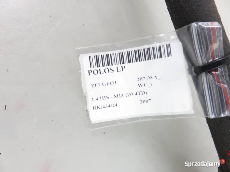 PÓŁOŚ LEWA PRZEDNIA PEUGEOT 207 14 HDi