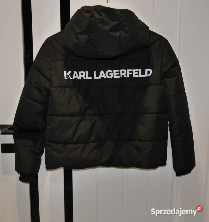 Karl Lagerfeld piękna kurtka 2w1 płaszcz 150