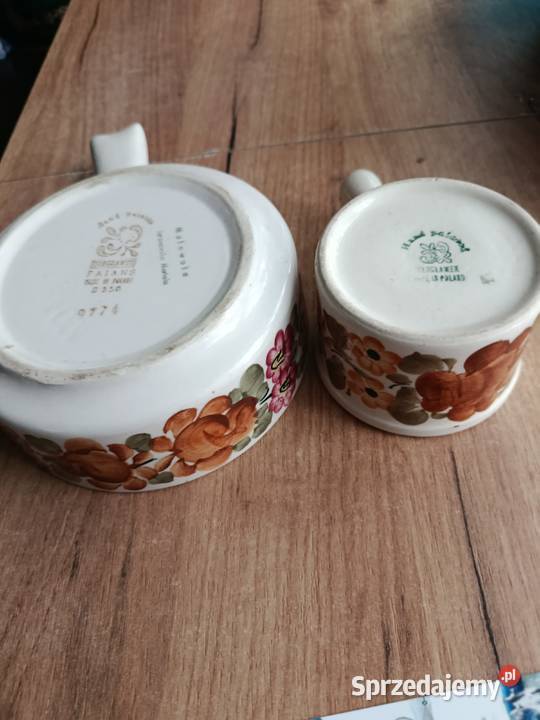 Włocławek naczynia z rączką kokilki ręcznie Choszczno sprzedam