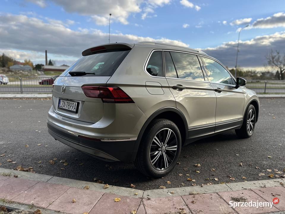 Vw Tiguan 20tdi 4x4 Led Dsg Webasto kamera cofania lubelskie Zamość sprzedam