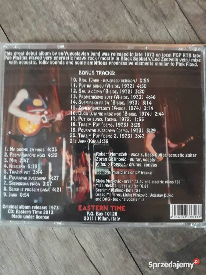 Archiwum hard rocka POP MASINA i YU GRUPA 1972 rock Płyty i kasety Rzeszów