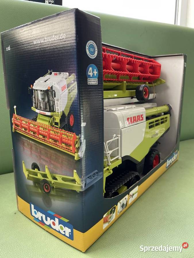 KOMBAJN ZBOŻOWY CLAAS LEXION 780 TERRA TRAC NA