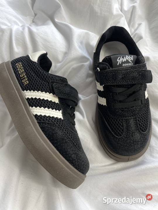 Buty sportowe chłopięce r29 185 nowe czarne Rozmiar 29 Słupsk