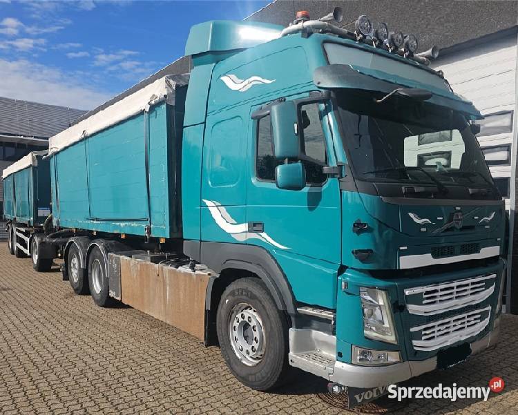 ZESTAW wywrotka z wydmuchem Volvo do paszy sruty Warszawa sprzedam
