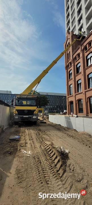 Podnośnik koszowy 35 m Wumag WT 350 zwyżka Łódź