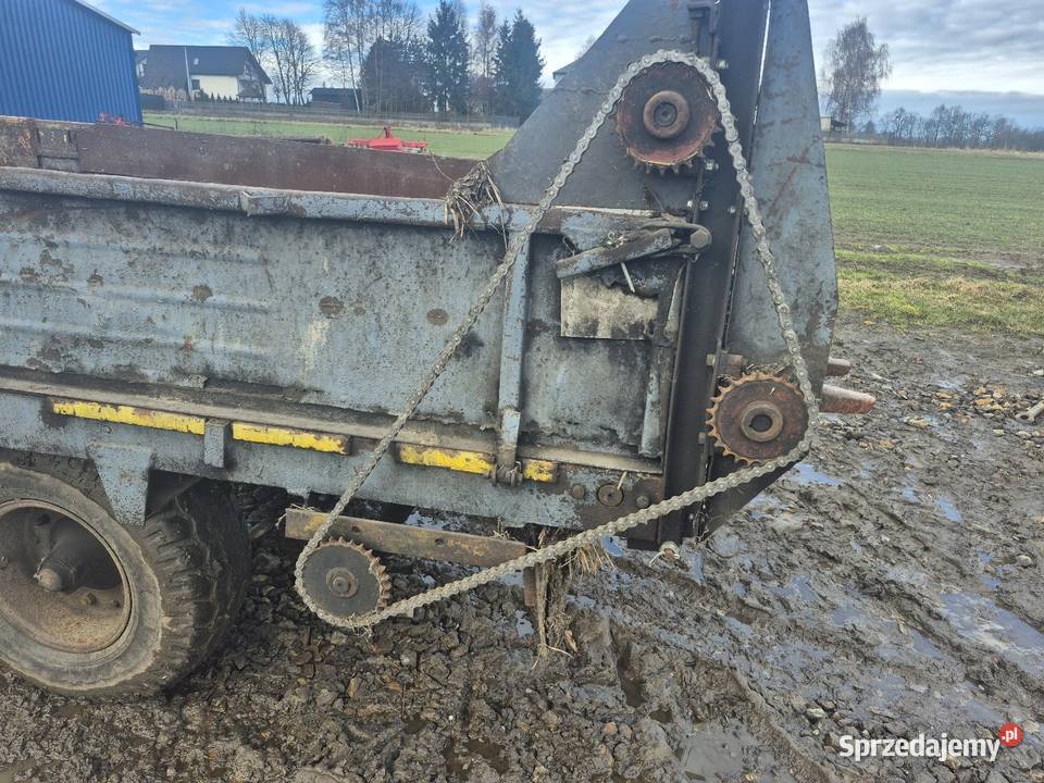 Rozrzutnik obornikaa jednoosiowy 25t małopolskie Piotrowice