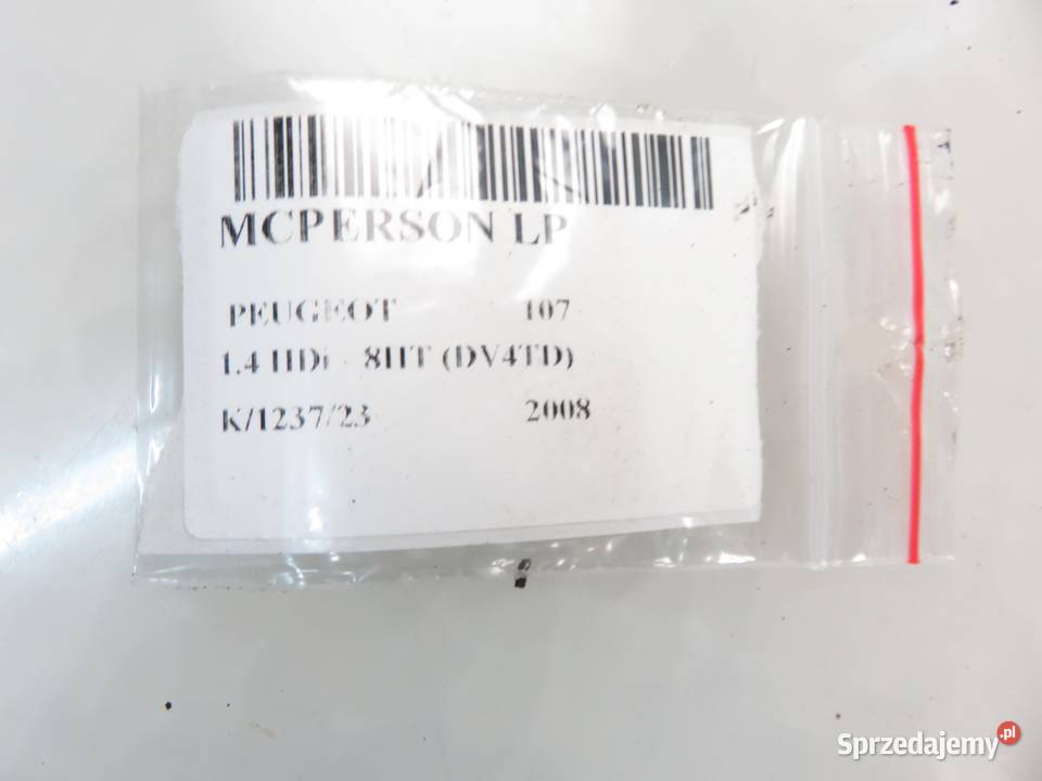 MCPERSON LEWY PRZEDNI PEUGEOT 107 14 HDi