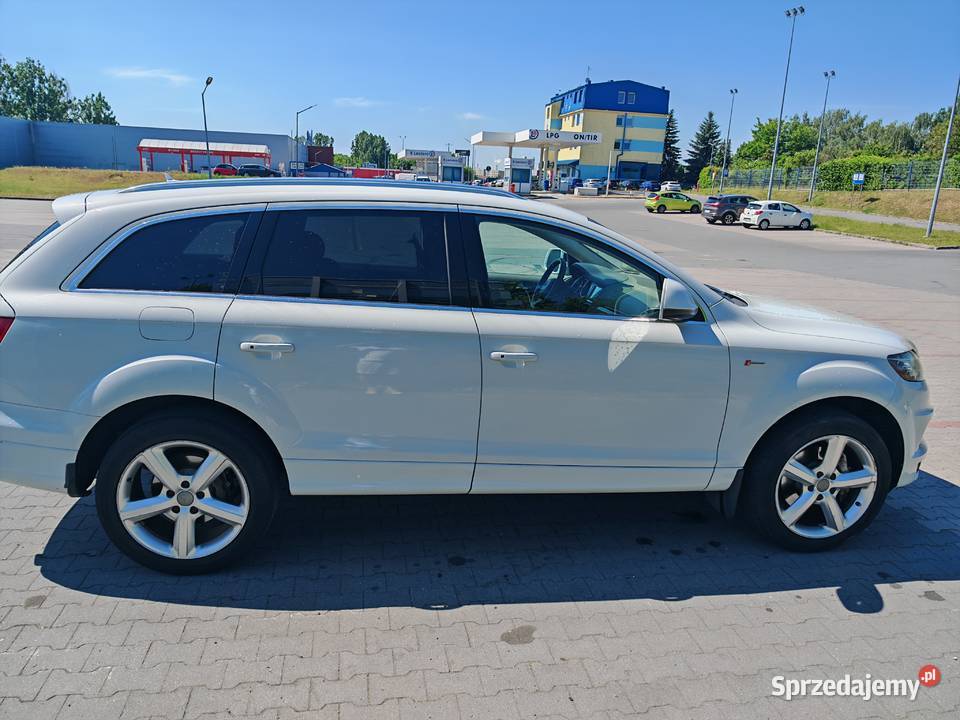 AUDI Q7 30 TFSI 333 2012 elektrycznie ustawiane fotele łódzkie