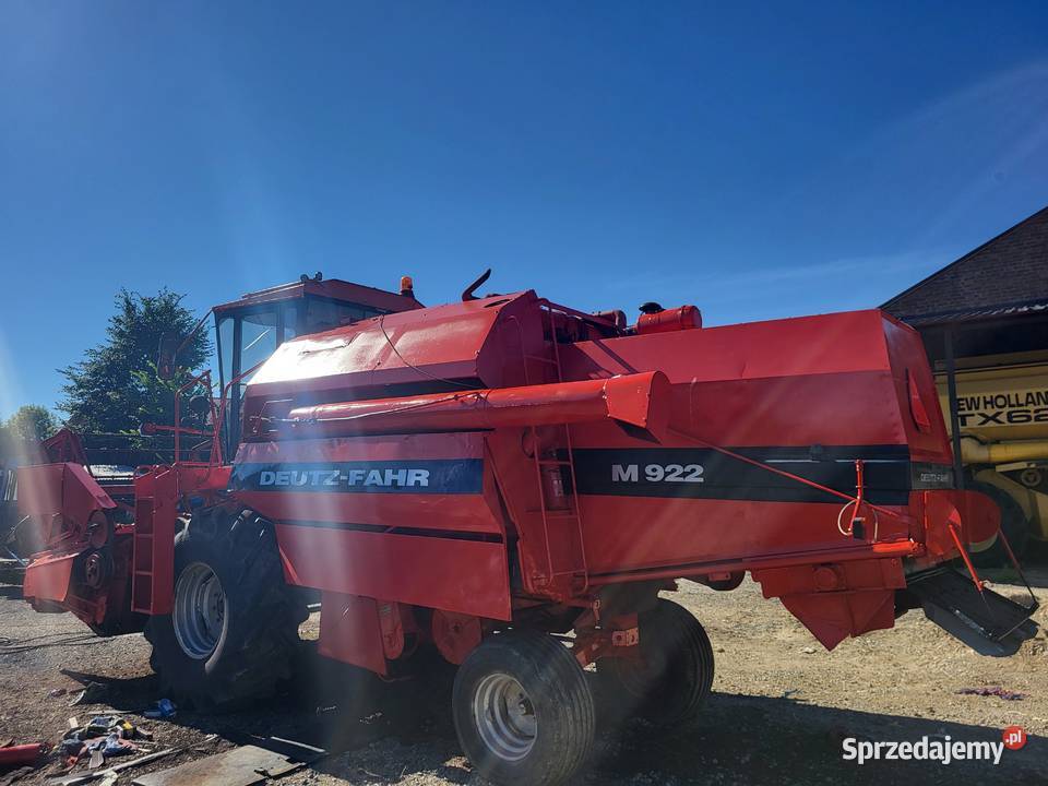 Kombajn DeutzFahr M922 Deutz-Fahr Janów Lubelski