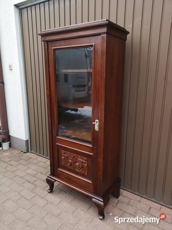 Biblioteka Słupek Witryna Stara Antyk Zgrabna Swarzędz sprzedam