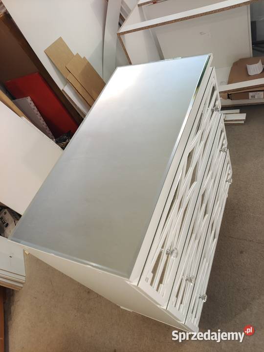 Komoda 70 Glamour lustra ornamenty gałki Nowy Sącz