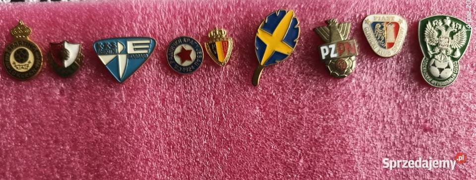 Odznaki klubowe na wymianę Wronki