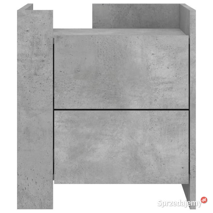 Szafka nocna szary beton 45x50x50 materiał Warszawa