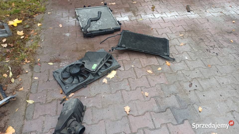 Mercedes E klasa w210 fotele kanapa skóra czarna