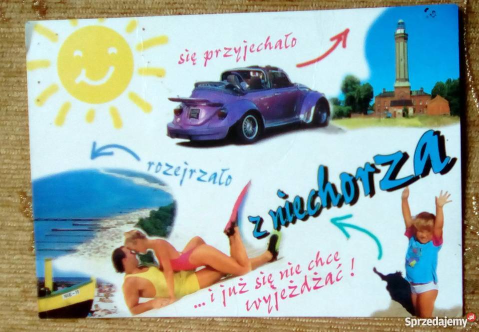 NIECHORZE WIEŚ WYPOCZYNKOWA NA WYBRZEŻU Pocztówki i karty telefoniczne Piszczac
