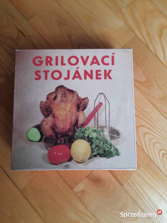 Uchwyt stojak do grillowania kurczaka nowy inny kolor