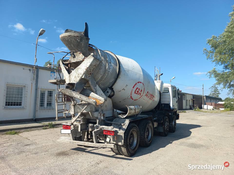 Man 32322 F90 8X4 Betonomieszarka Gruszka Mielec