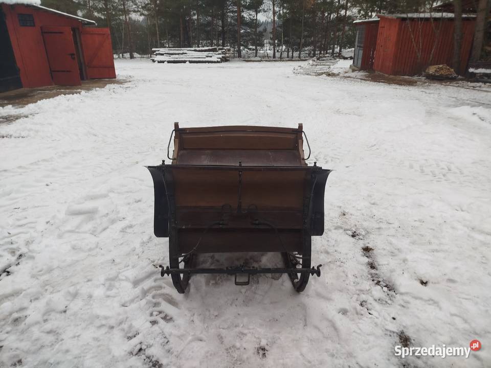 Sanie konne odnowione podlaskie Augustów