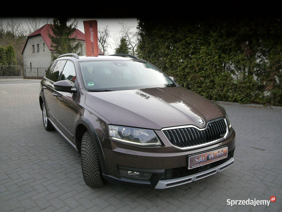koda Octavia SCOUT 20tdi Stan Idealny Xenon Navi czujnik zmierzchu Częstochowa