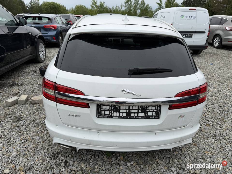 JAGUAR XF 30 V6 S 2012r 204 Skóra Automat uszkodzony