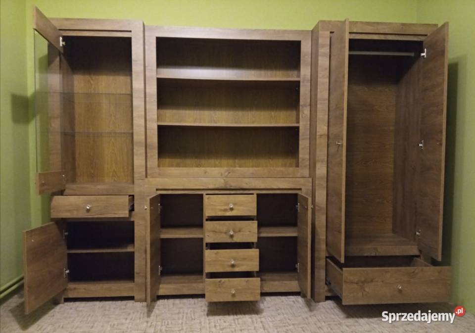 Zestaw mebli w nowoczesnym stylu dąb lefkas Dobrojewo