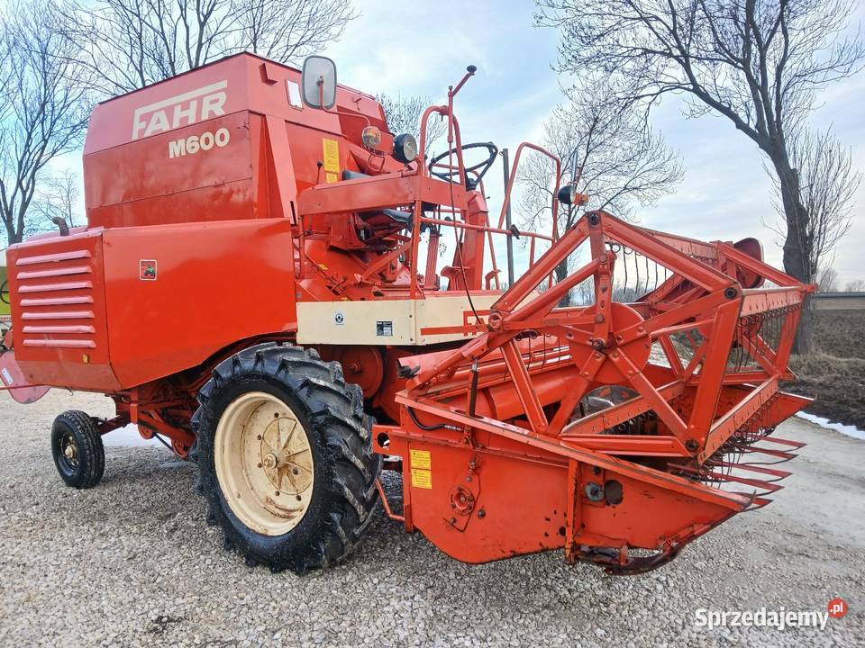 Kombajn fahr M600 z Niemiec Nowy Korczyn