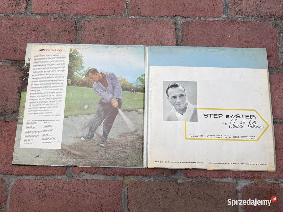 ARNOLD PALMER Personal Golf Instruction LP Płyty i kasety Poznań