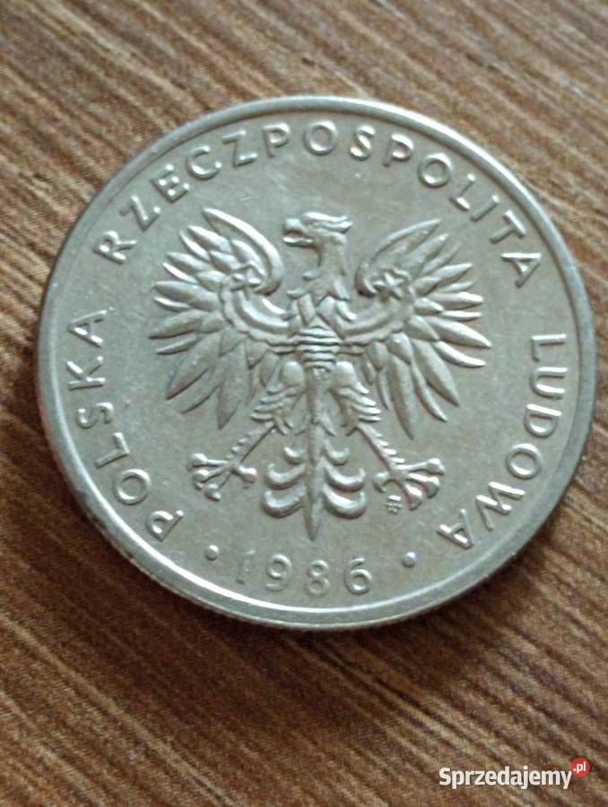 Sprzedammtrzecie 20 zl 1986 r