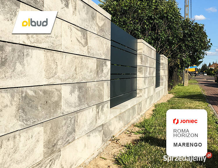 Bloczek ogrodzeniowy gładki ROMA HORIZON Marengo Gdynia sprzedam